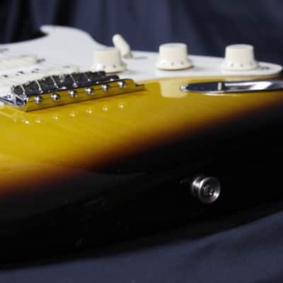 Fender Custom Shop 1956 Stratocaster Relic 2-Tone Sunburst 2002 w/OHSC & COA image 10