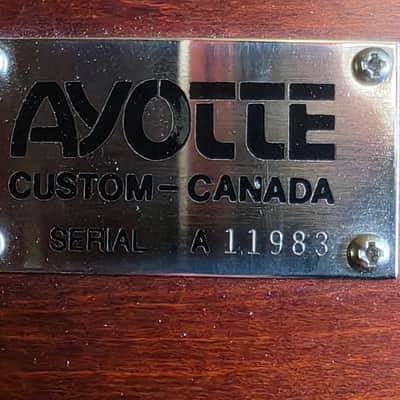 Ayotte Custom Wood Hoops 1990's Ray Ayotte Era - African Walnut Satin image 6