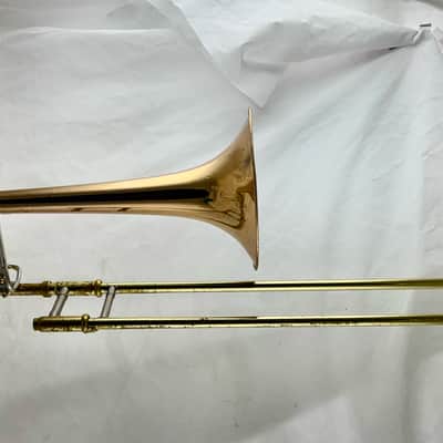 Yamaha YSL-356R Tenor Trombone with F Attachment 2000s - Brass image 1