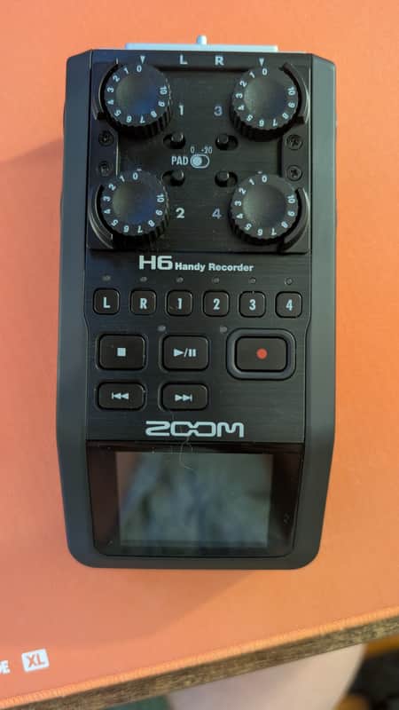 Zoom H6 Handy Audio Recorder 2020 - Present - All Black image 1