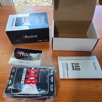 Radial J48 Stereo Active Direct Box 2015 - 2020 - Blue image 3