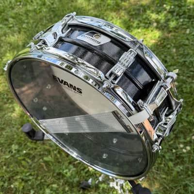 Ludwig LM404 Acrolite 5x14" 8-Lug Black Galaxy Snare Drum image 2