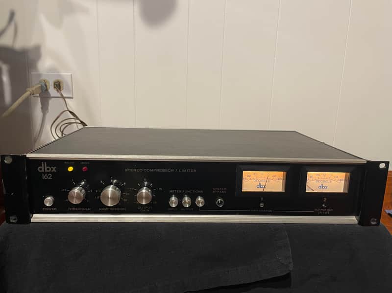 dbx 162 Stereo Compressor / Limiter 1970s - Black image 1