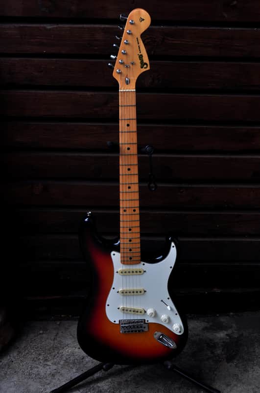 Stagg Stratocaster 70s Made In Japan Sunburst image 1