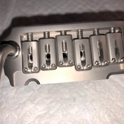 Hantug Titanium  V2 tremolo bridge- Brand New 54mm Spc. image 2