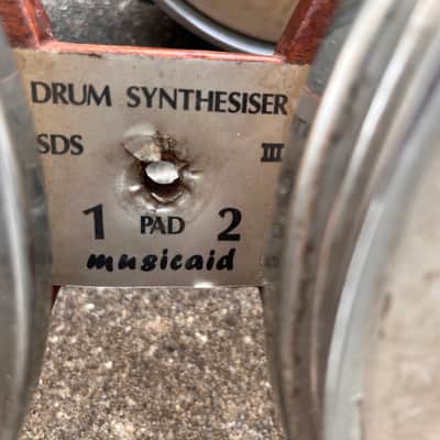 Music Aid Simmons SDS III Bongoes Premier 70s - vintage image 2