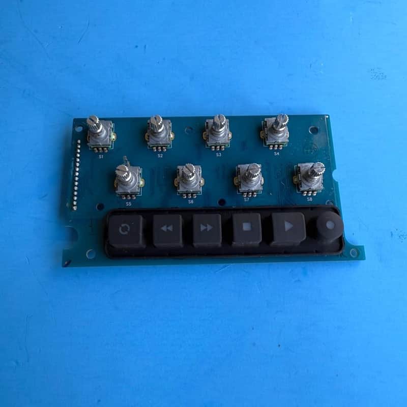 M-AUDIO AXIOM PRO 49 MIDI Controller Part: Encoder Knob PCB Board & Pad image 1