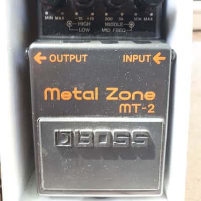 Boss MT-2 Metal Zone (Silver Label) 1991 - Present - Black image 2