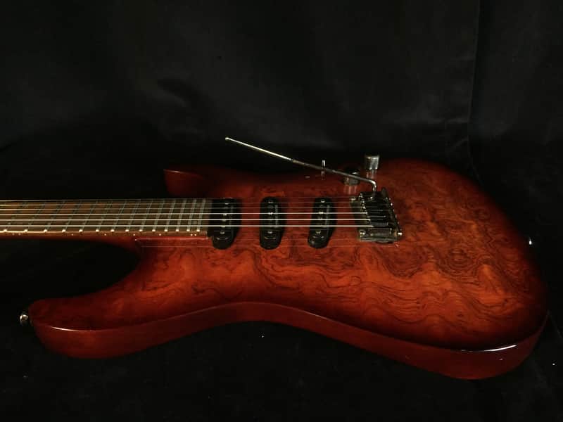 Fender Showmaster QBT SSS Quilt Bubinga Electric Guitar - | Reverb
