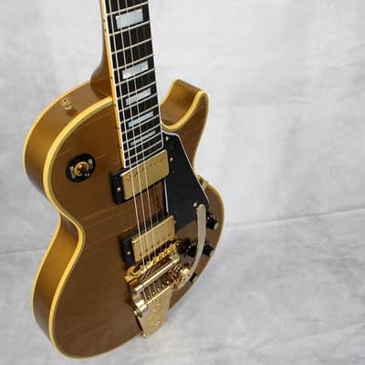 2025 Gibson Custom Shop Dealer Limited '68 Les Paul Custom Bigsby - Double Gold Murphy Lab Light Aged image 9