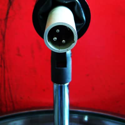 Vintage 1990's Shure SM-63 omni-directional microphone Low Z w mic clip Electro Voice 635A # 3 image 8
