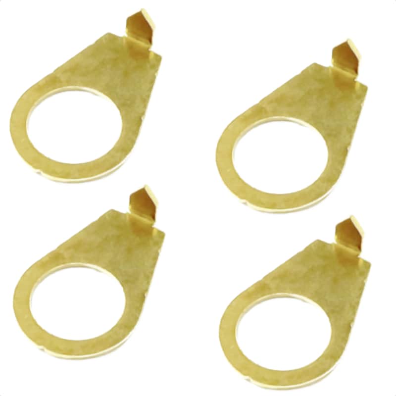 Pointer Washers for Volume & Tone Controls-Gold image 1