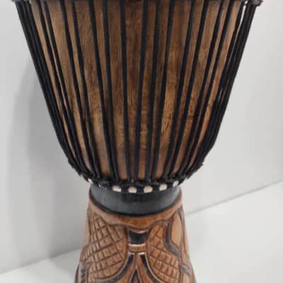 World Tribal Intermediate Djembé 10'' 2010's - Wood image 2