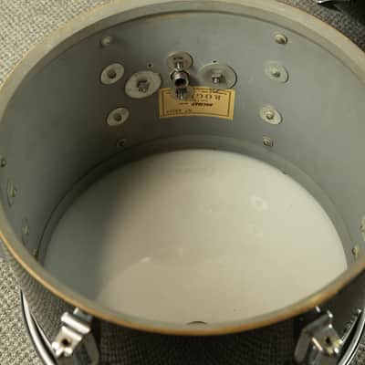 1960s Rogers Jet Black Pearl "Headliner" 14x20 9x13 and 16x16 Drum Set image 15