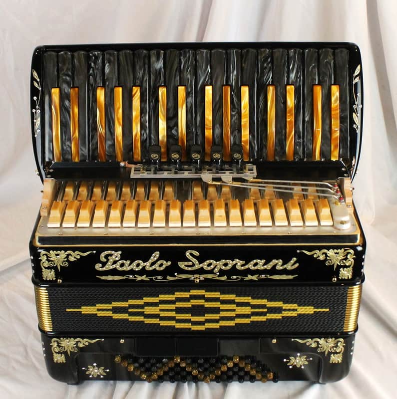 NEW Gold Mine Paolo Soprani Professionale Piano Accordion LMM 34