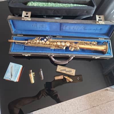 Selmer Saxo soprano: SUPER ACTION 80 SERIE II nº: 417387 1988 - dorado image 2