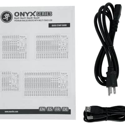 Mackie ONYX24 24-Channel Analog Mixer w/ Multi-Track USB+SE Electronics Mic image 16