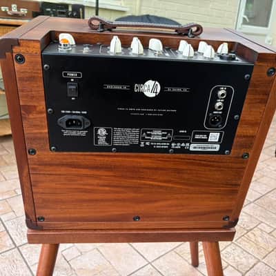 Taylor Circa 74 2-Channel 150-Watt 1x10" Acoustic Guitar / Vocal Combo with Stand 2024 - Present - Natural Mahogany image 3