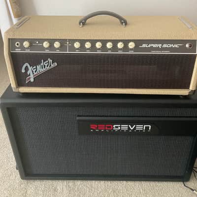 Fender Super-Sonic Head 2-Channel 60-Watt Guitar Amp Head 2006 - 2011 - Blonde image 1