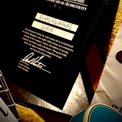 Gibson Memphis '64 ES-345 2016 - Frost Blue VOS image 8