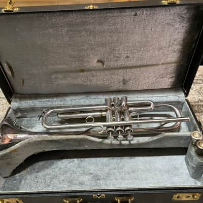 Schilke B3 Professional Silver Trumpet w Case image 1