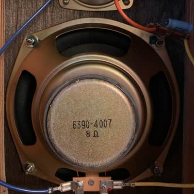 Vintage Tenna (MIJ) Home Line 8 ohm air suspension speaker system Black/walnut image 7