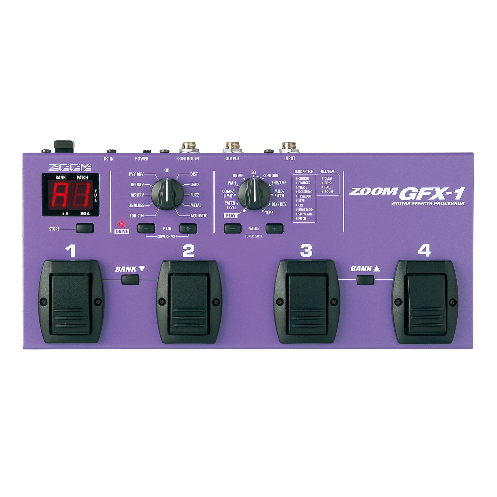 Zoom GFX-1 | Reverb