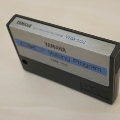 Yamaha • YRM-103 w/manual • DX7 Voicing Program Cartridge for CX5M image 4
