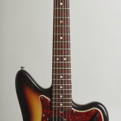 Fender  Electric XII 12 String Solid Body Electric Guitar (1965), ser. #114971, black gig bag case. image 8