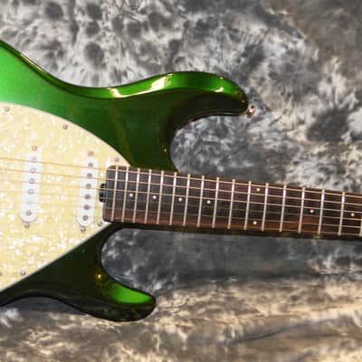 Music Man Silhouette Special 1996 - Green Metallic | Reverb