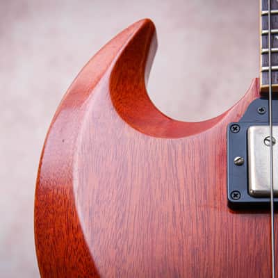 GIBSON USA Custom Shop VOS 1964 Reissue SG Maestro "Cherry + Rosewood" (2010) image 7