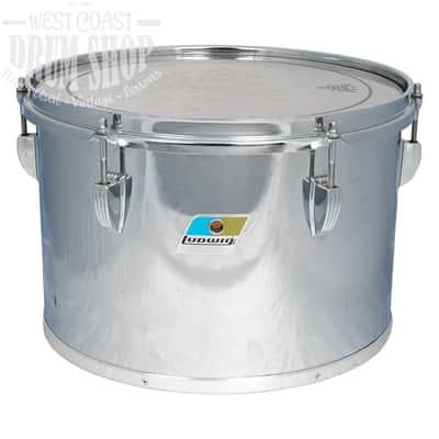 Used Ludwig 13x9 Vintage Classic Maple Concert Tom Chrome Over Wood image 1