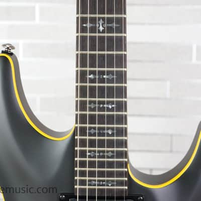 Schecter Demon-6 FR - Aged Black Satin image 2