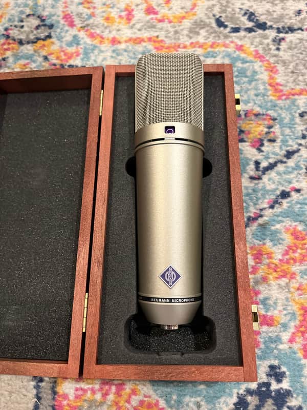 Neumann U 87 Ai Large Diaphragm Multipattern Condenser Microphone 1986 - Present - Nickel image 1