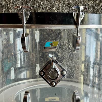 1970s Ludwig Vistalite Big Beat Drum Set w/ Snare Drum - Clear image 10