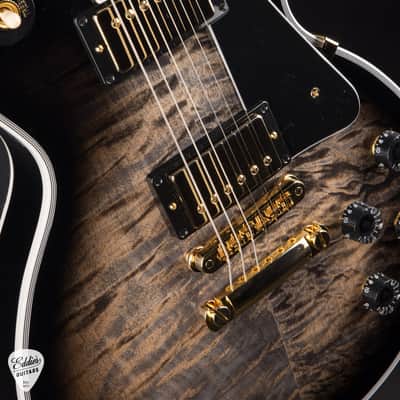 Gibson Custom Shop Dealer Select Les Paul Custom 5A Quilt "Tree Of Life" Cobra Burst #CS601600 image 13