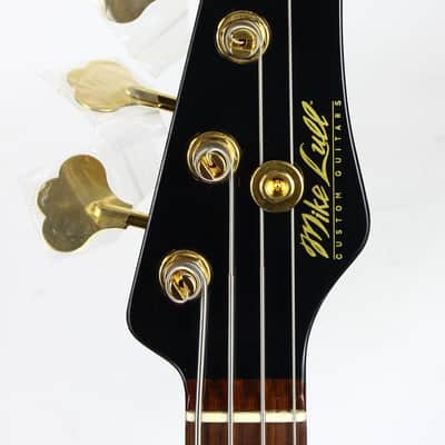 Mike Lull Tom Petersson Signature Bass TPT4 | Rare Black Finish, Gold Hardware image 9