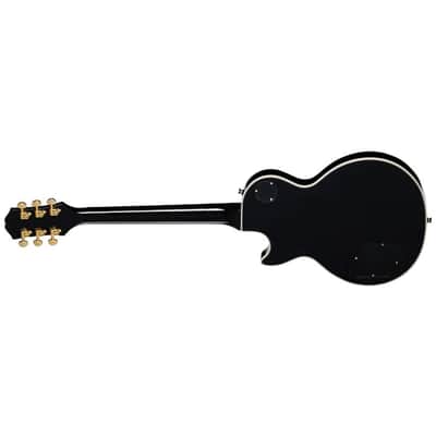 Epiphone Les Paul Custom Guitar w/ Premium Gig Bag - Ebony image 6