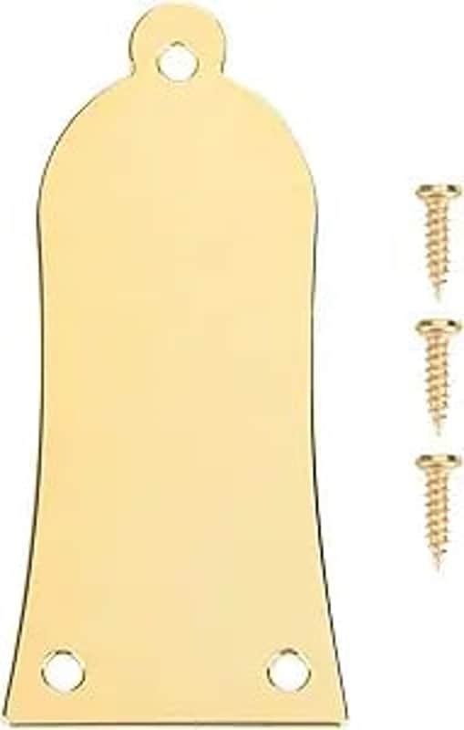 Truss Rod Cover, Electric Guitar Rod Cover, 3 Hole Metal Truss Rod Cover, Guitar Truss Rod LES PAUL Replacement Parts, Truss Rod Les Paul Standard Replacement (Gold) image 1