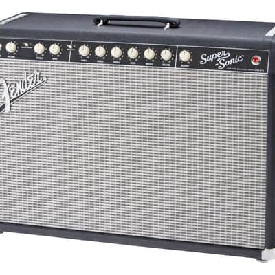 Super-Sonic 22 Combo Black Fender image 1