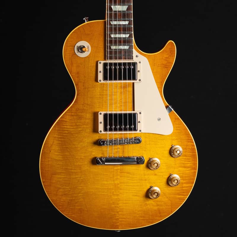 2014 Gibson Custom Shop 1958 Les Paul Standard Reissue - Lemon Burst image 1