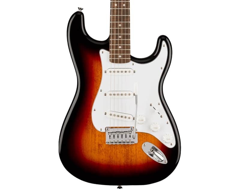 Used Squier Affinity Series Stratocaster - 3-Tone Sunburst w/ Laurel FB image 1