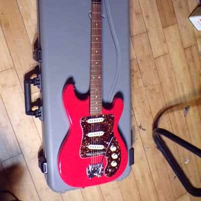 Vintage Hagstrom Futurama III 1964? custom build with fender locking tuners and electronics, kings neck, made in sweden image 1