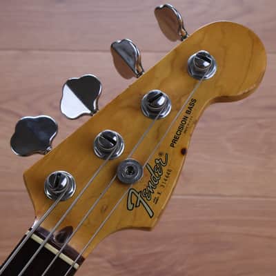 1983 Fender USA Elite I American Precision Bass w/EMG's (Sunburst) image 2