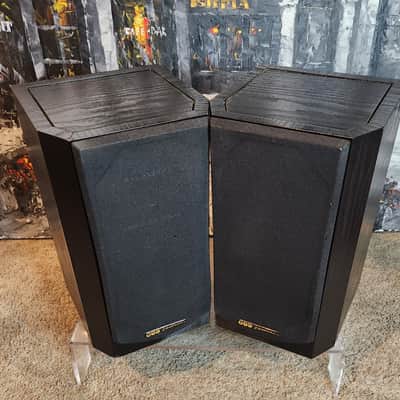 Bic Ventura BIC America DV52si bookshelf speakers 90s - Black image 2