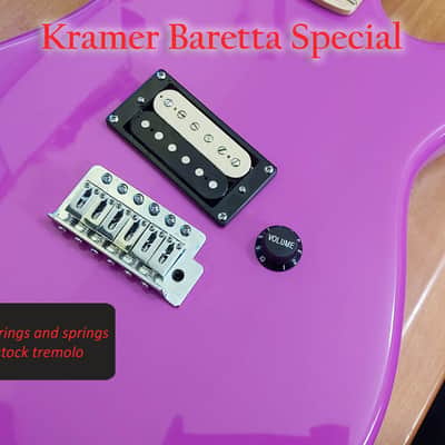 TremAlone For Kramer Baretta Special Tremolo Template *(74mm) image 2