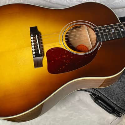 NEW! Gibson Custom Shop J-45 Koa Carpathian Spruce Acoustic-Electric Guitar - Honeyburst - Authorized Dealer - 4.4lbs - G06401 image 5