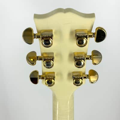 2020 Gibson Murphy Lab '63 Les Paul SG Custom with Maestro Ultra Light Aged - Classic White image 7