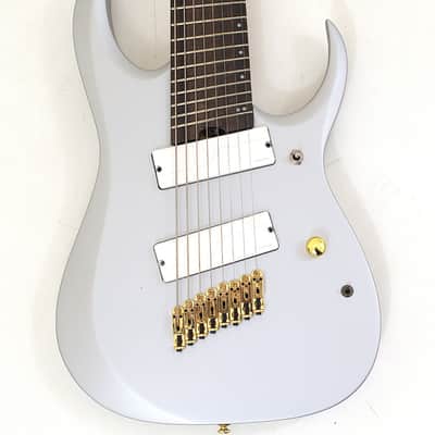 Ibanez RGDMS8 8 String Multiscale Guitar Classic Silver B-Stock image 2