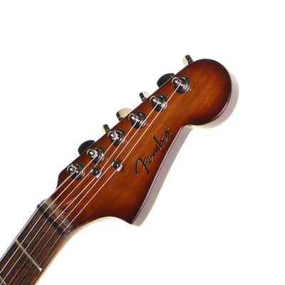 Fender Limited Edition Toronado CT P90 Electric Guitar, Bubinga, Tobacco Sunburst image 7